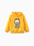 Garfield Toddler/Kid Unisex Game Over Cotton Fleece Hoodie Yellow