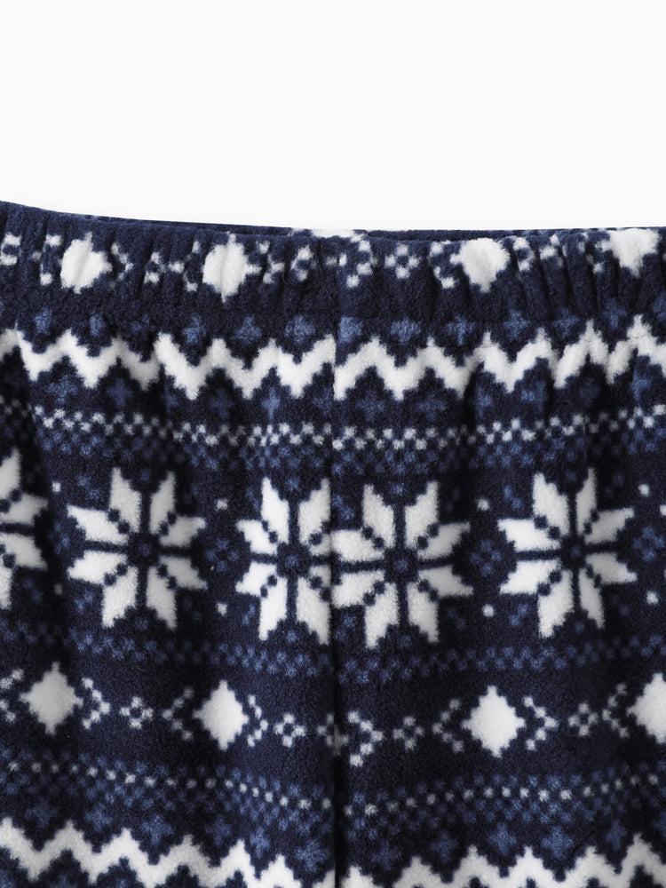 Ensemble pyjama 2 pièces Pat'Patrouille pour tout-petit garçon, Marshall Chase, t-shirt à manches longues et pantalon en polaire, bleu