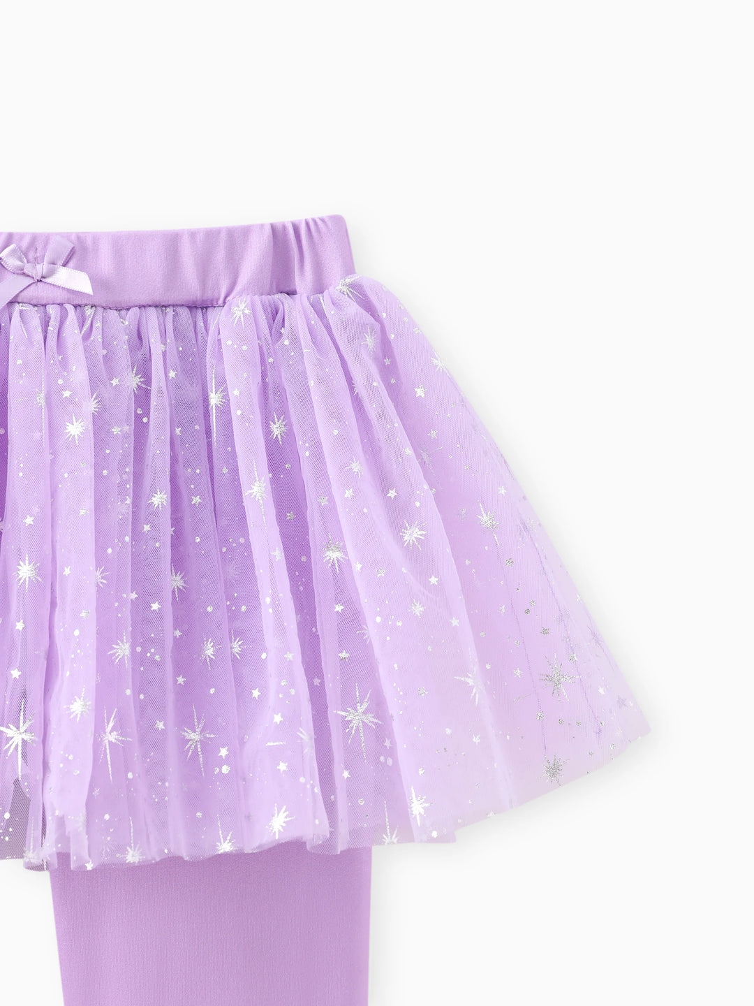 Leggings en tulle à imprimé étoiles brillantes Everest pour petite fille de la Pat' Patrouille, violet