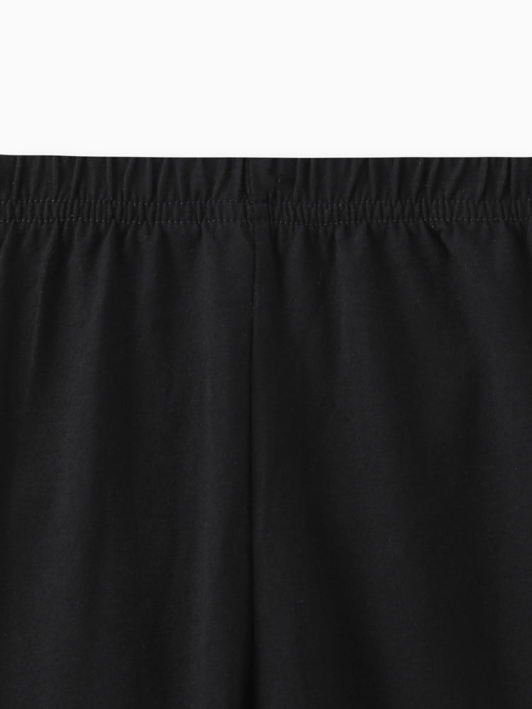 Ensemble 2 pièces pour petite fille avec sweat-shirt imprimé chat et pantalon imprimé léopard, gris