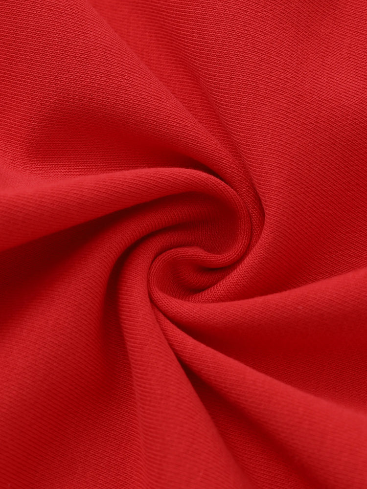 PAW Patrol Toddler Boy 2pcs Skye/Chase/Marshall/Rubble Glow in the Dark Sweatshirt and Pants Set Red