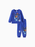 PAW Patrol Toddler Boy 2pcs Chase Glow in the Dark Sweatshirt and Pants Set Blue