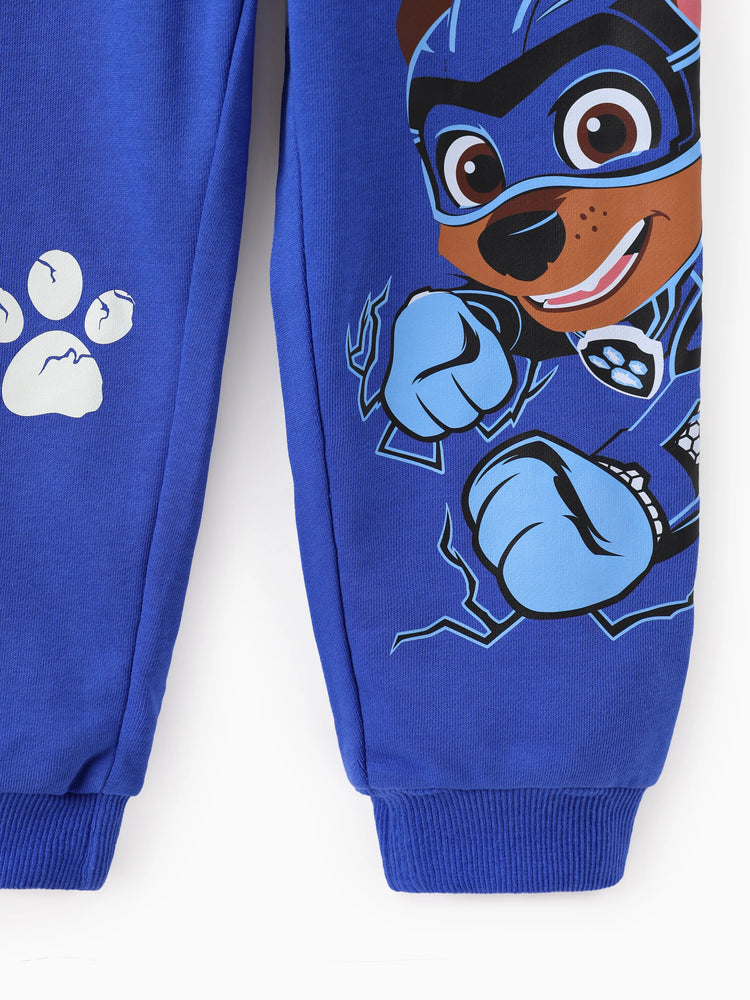 PAW Patrol Toddler Boy 2pcs Chase Glow in the Dark Sweatshirt and Pants Set Blue