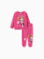 Ensemble 2 pièces sweat-shirt et pantalon phosphorescents Paw Patrol pour petite fille, Skye, Roseo