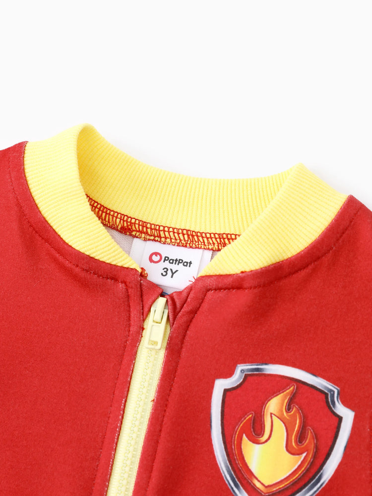 Gilet imprimé personnage Pat'Patrouille Marshall pour tout-petit garçon 1 pièce rouge