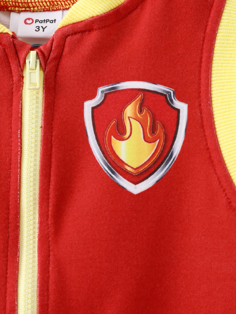Gilet imprimé personnage Pat'Patrouille Marshall pour tout-petit garçon 1 pièce rouge