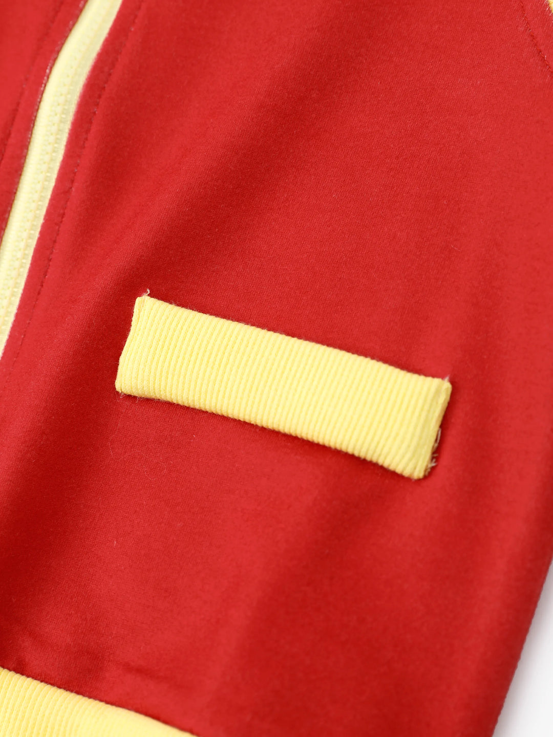 Chaleco con estampado de personaje de Paw Patrol para niño pequeño Marshall Boy, 1 pieza, rojo