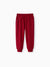 Baby / Toddler Solid Pocket Casual Pants Red