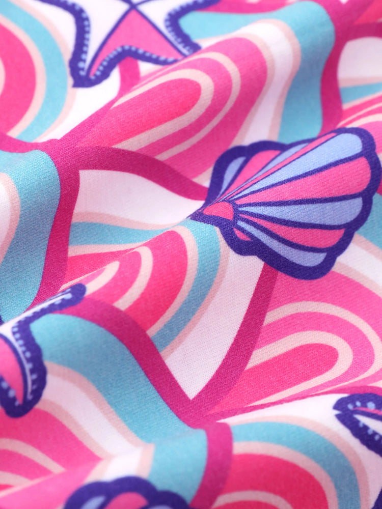 Ensemble 2 pièces veste et débardeur pour petite fille Disney Princess Ariel Roseo