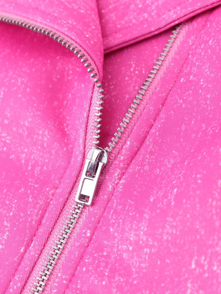 Ensemble 2 pièces veste et débardeur pour petite fille Disney Princess Ariel Roseo