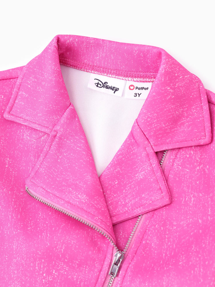 Ensemble 2 pièces veste et débardeur pour petite fille Disney Princess Ariel Roseo