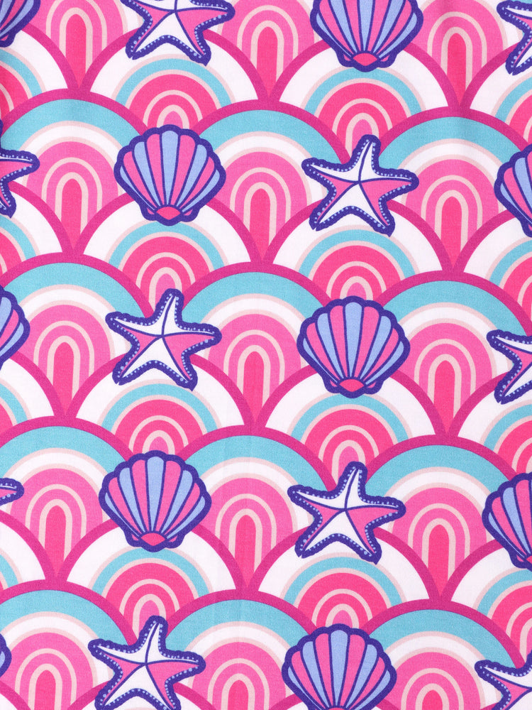 Ensemble 2 pièces veste et débardeur pour petite fille Disney Princess Ariel Roseo