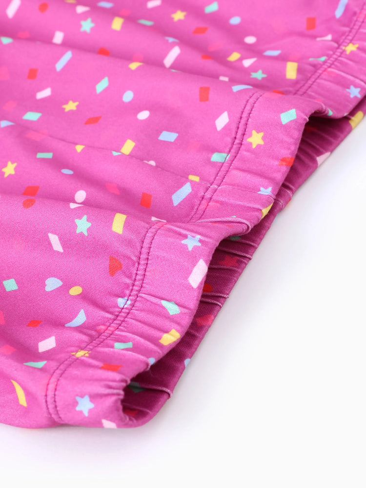 Ensemble 2 pièces t-shirt à manches longues et leggings à imprimé floral et pois pour petite fille Peppa Pig Roseo