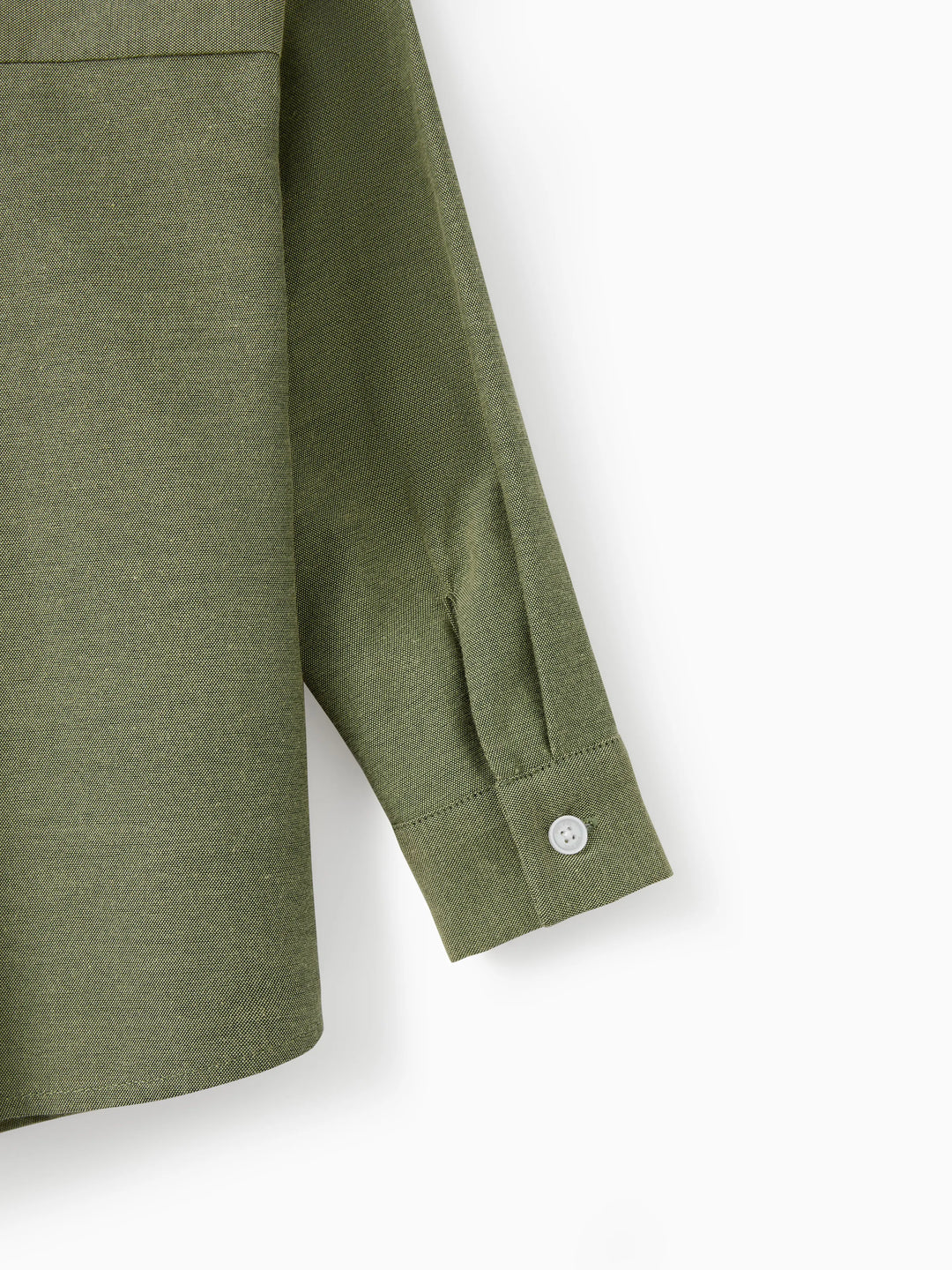 Conjuntos familiares a juego: Camisa verde de manga larga o vestido de tul bordado con hombros descubiertos y canalé verde