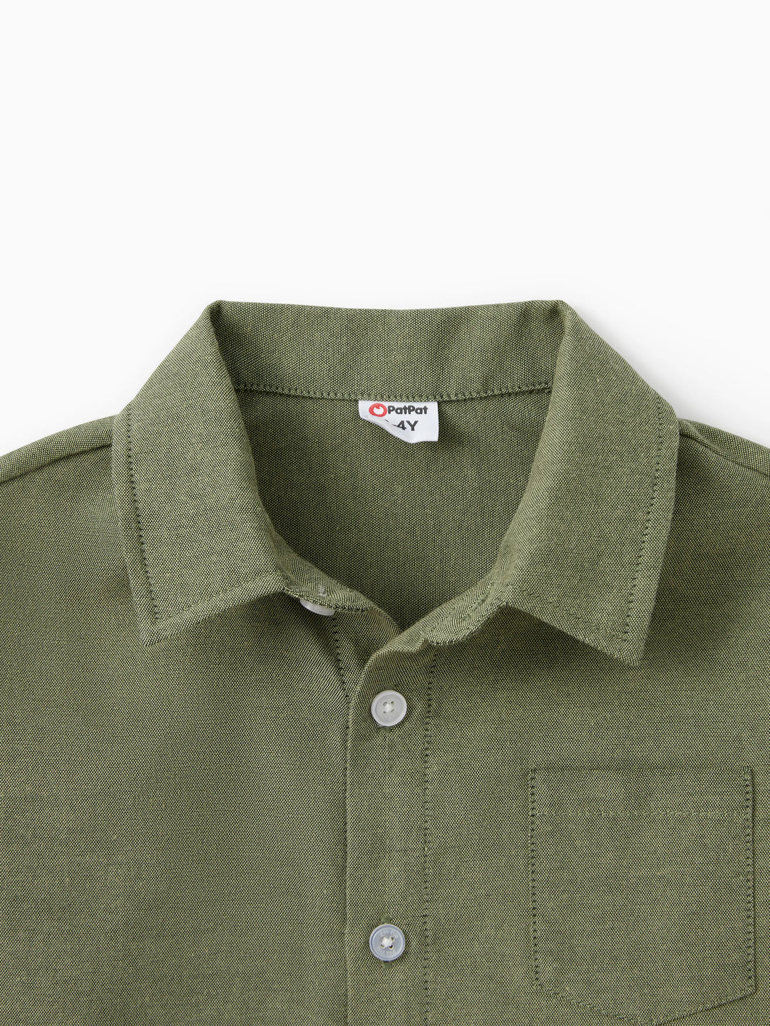 Conjuntos familiares a juego: Camisa verde de manga larga o vestido de tul bordado con hombros descubiertos y canalé verde