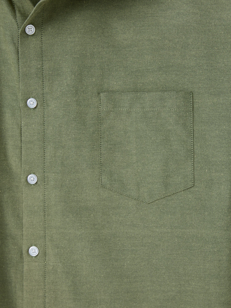 Family Matching Sets Green Long Sleeves Shirt or Ribbed Off-Shoulder Embroidered Tulle Dress Green