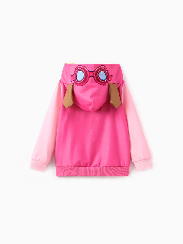 PAW Patrol Toddler Girl 1pc Skye Cosplay Hooded Sweatshirt Pink