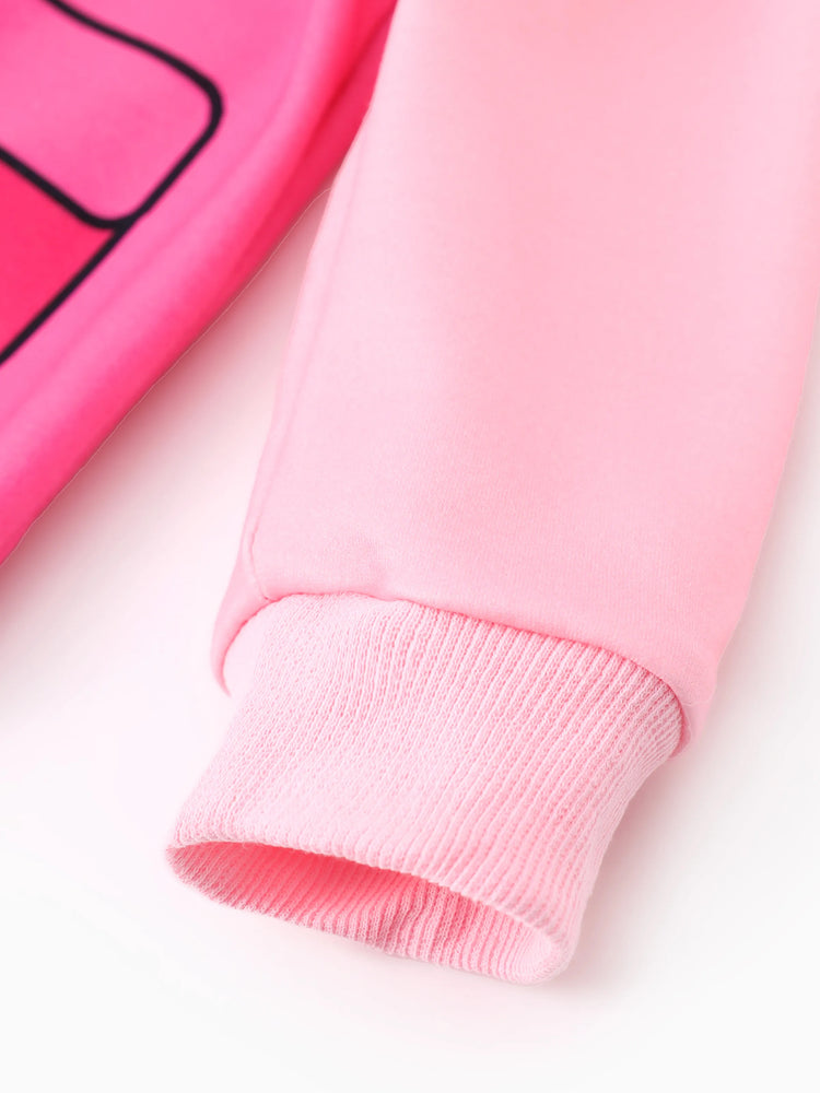 PAW Patrol Toddler Girl 1pc Skye Cosplay Hooded Sweatshirt Pink