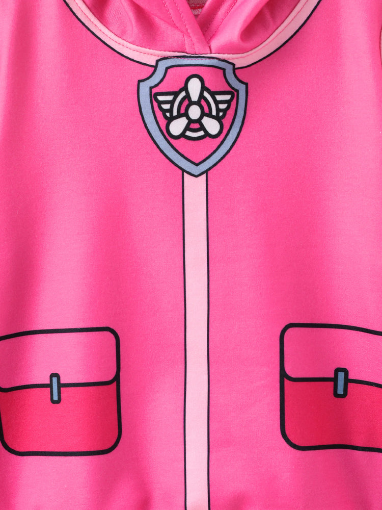 PAW Patrol Toddler Girl 1pc Skye Cosplay Hooded Sweatshirt Pink