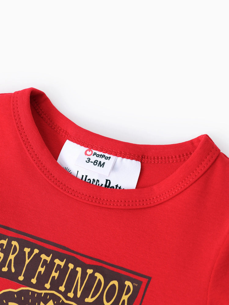 Combinaison bébé garçon/fille Harry Potter en coton à manches longues, 1 pièce, rouge