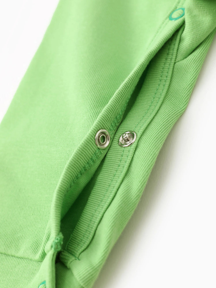 Combinaison bébé garçon à manches longues en coton Harry Potter verte