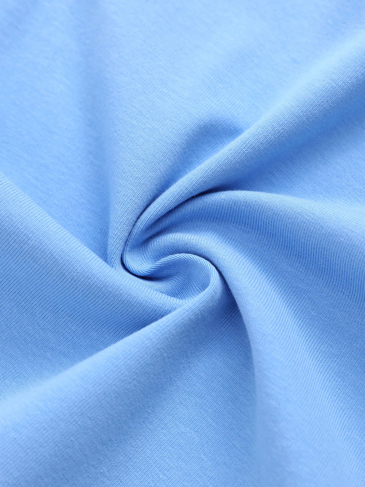 Combinaison bébé Harry Potter à manches longues en coton bleu roi