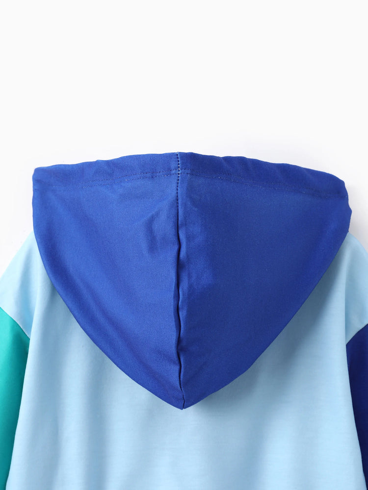 Sweat à capuche colorblock Chase pour tout-petit garçon de la Pat' Patrouille, bleu
