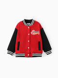 Blouson aviateur universitaire rouge Hot Wheels pour tout-petit/enfant garçon
