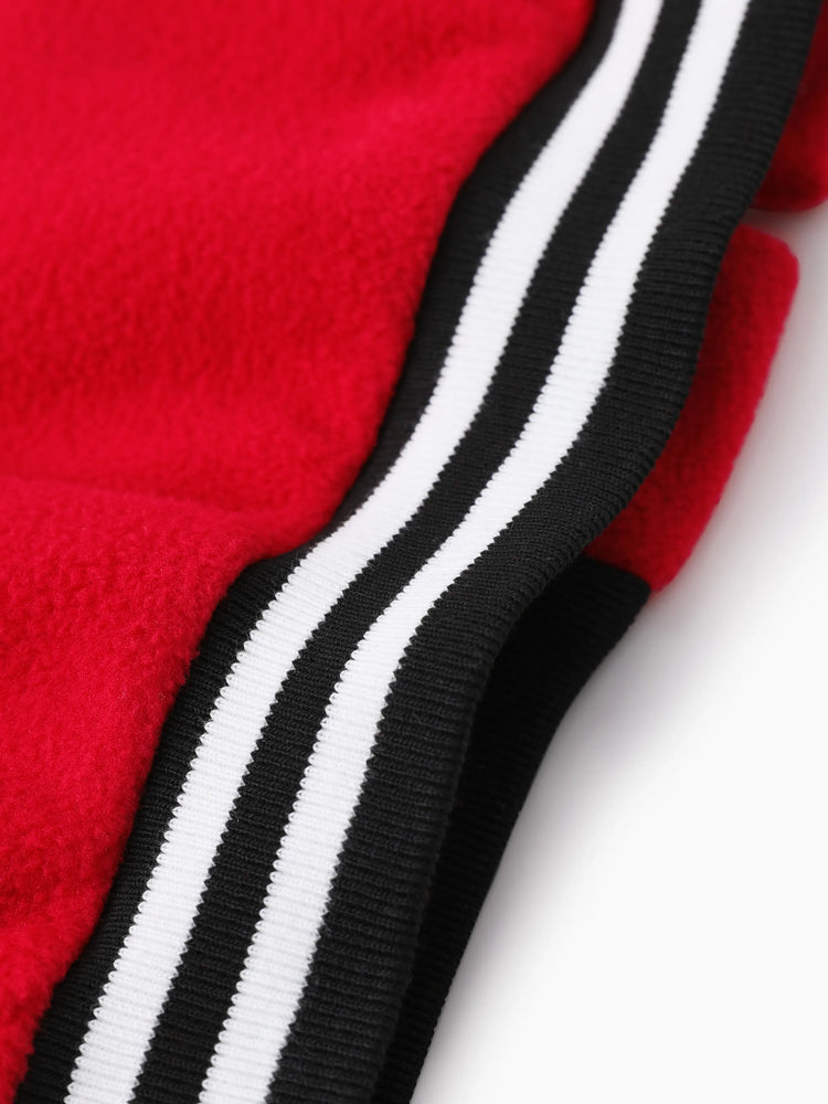 Blouson aviateur universitaire rouge Hot Wheels pour tout-petit/enfant garçon