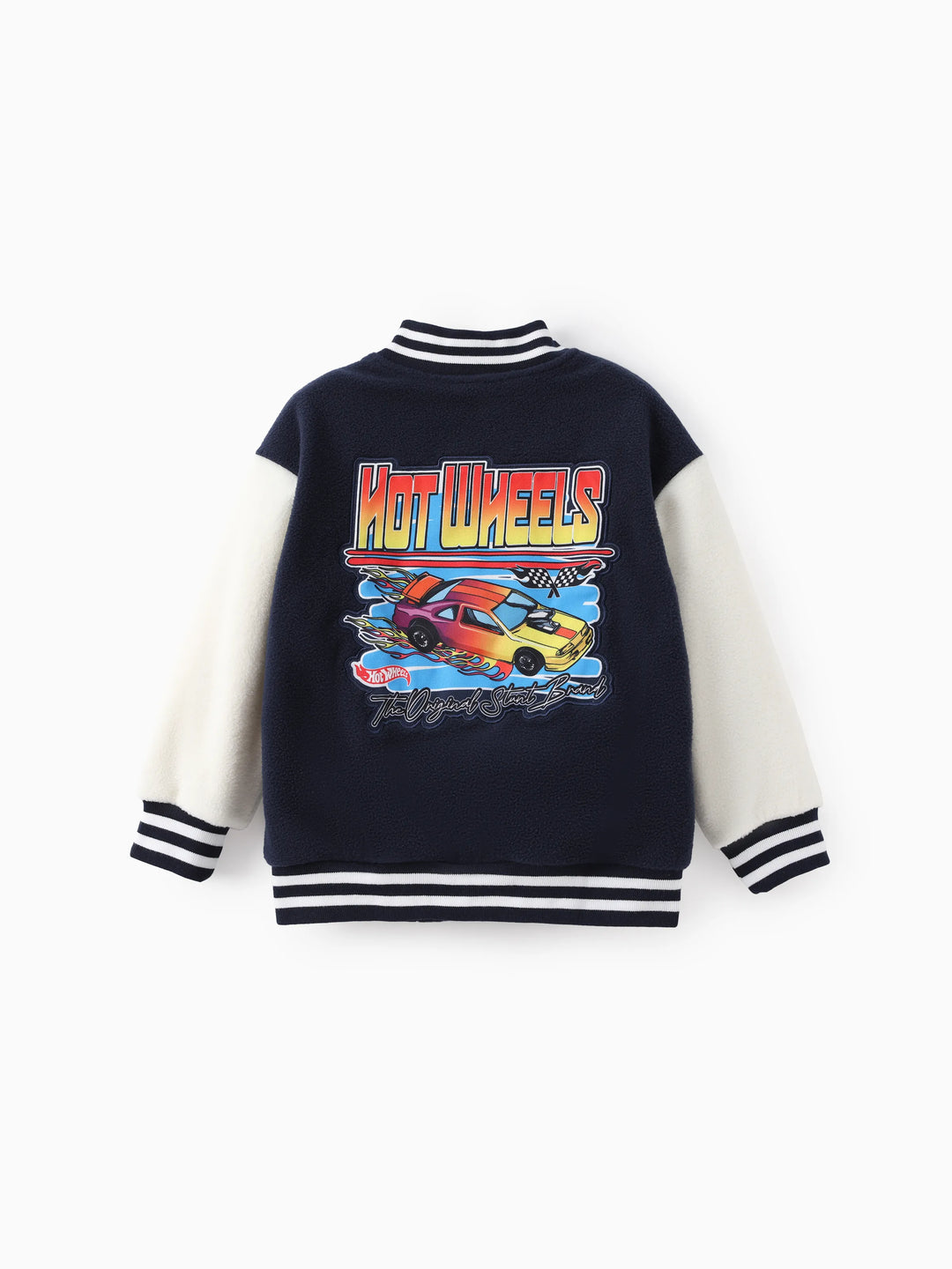 Hot Wheels Kleinkind/Kind Junge 1 Stück Varsity Bomberjacke blau