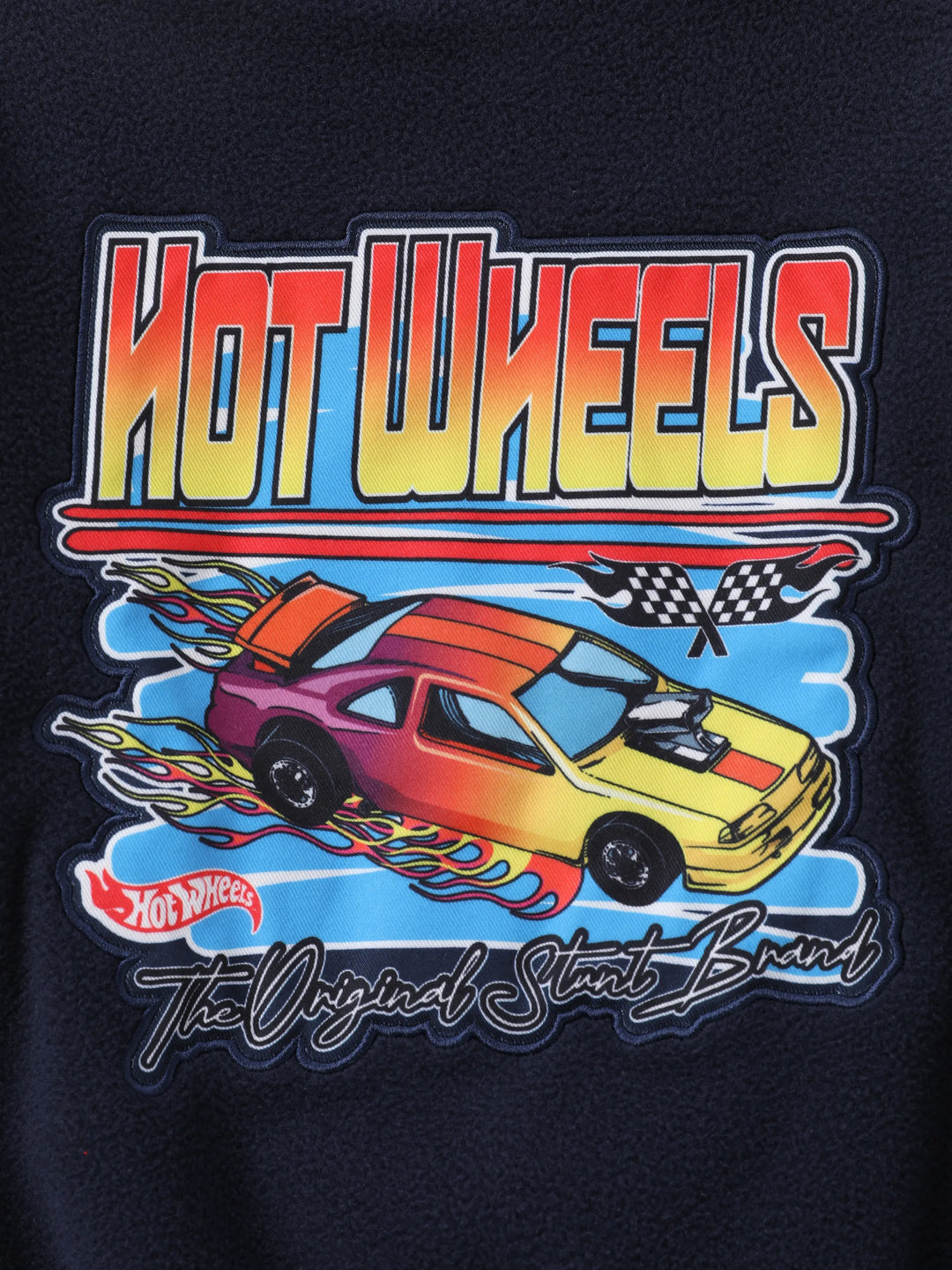 Hot Wheels Kleinkind/Kind Junge 1 Stück Varsity Bomberjacke blau