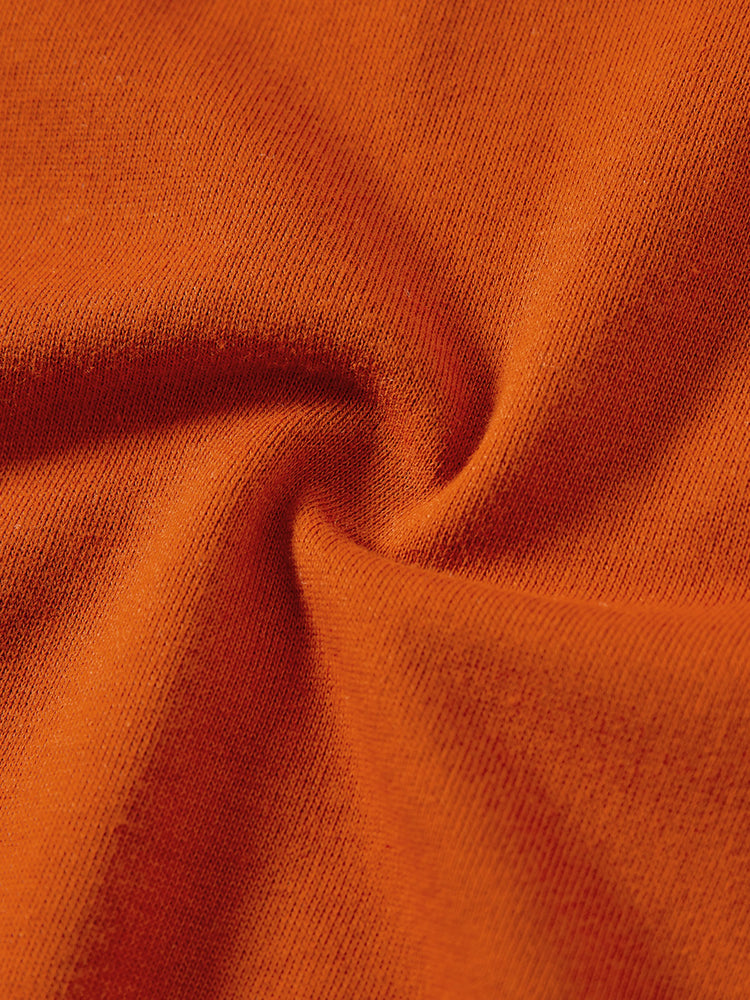 Hauts assortis à manches longues et col rond imprimé lettres « Maman et moi » multicolores