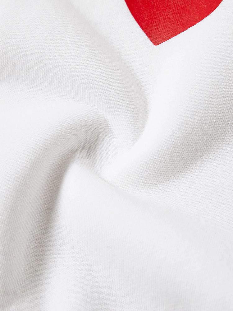 Mommy and Me Solid Letters & Love Print Long-sleeve Tops Color block