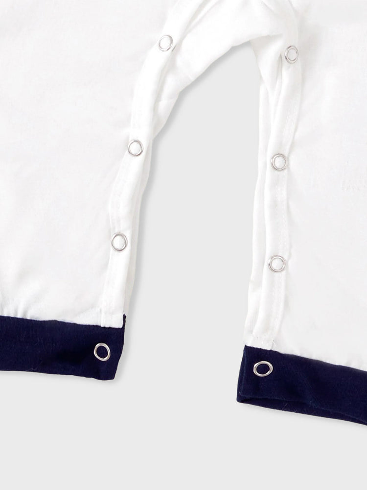 Pyjama de Noël familial à motif renne, manches raglan, grands motifs, avec chaussettes de Noël, bleu foncé/blanc/rouge