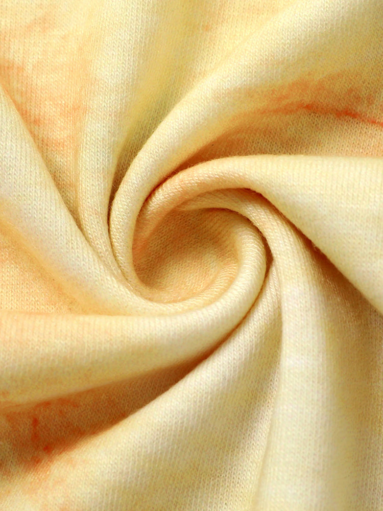 Ensemble 2 pièces haut à manches longues et pantalon imprimé Belle pour petite fille Disney Princesse Jaune