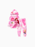 Disney Princess Toddler/Kid Girl 2pcs Ariel Print Long-sleeve Top and Pants Set Pink