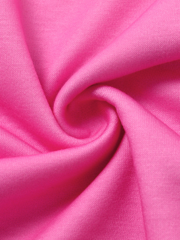 Sweat-shirt de Noël imprimé flocon de neige Skye de la Pat' Patrouille pour petite fille, rose vif