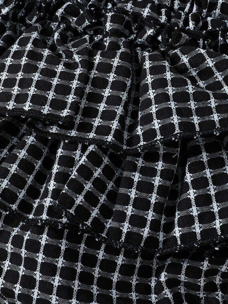 Little CoCo &amp; Gentlemen - Barboteuse à volants et nœud papillon pour bébé fille avec bandeau noir