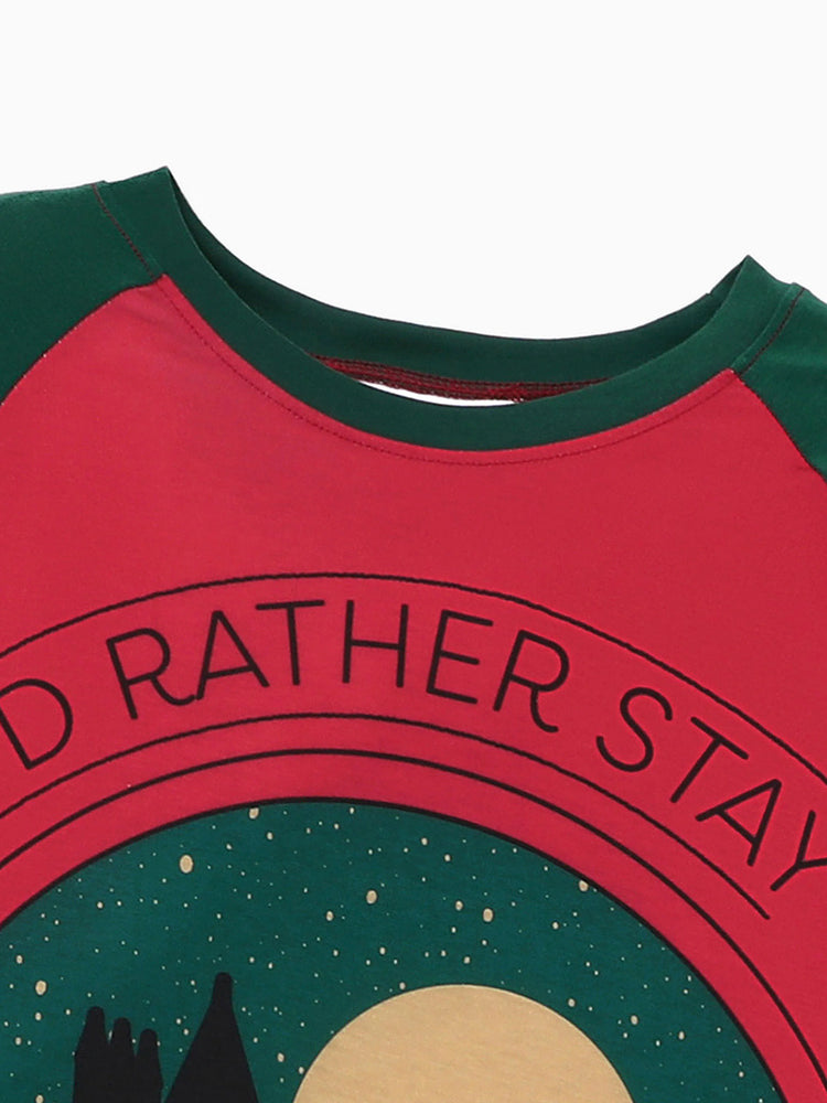 Ensemble pyjama de Noël Harry Potter pour toute la famille, motif Poudlard, avec chaussettes de Noël