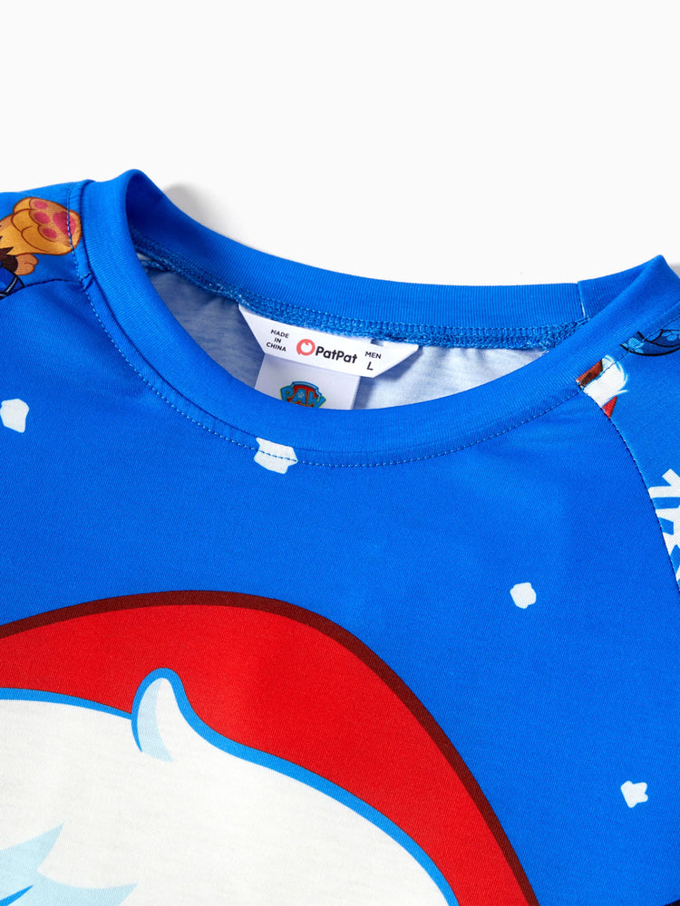 Ensemble pyjama assorti de Noël pour toute la famille Pat'Patrouille Chase et Marshall avec chaussettes de Noël 