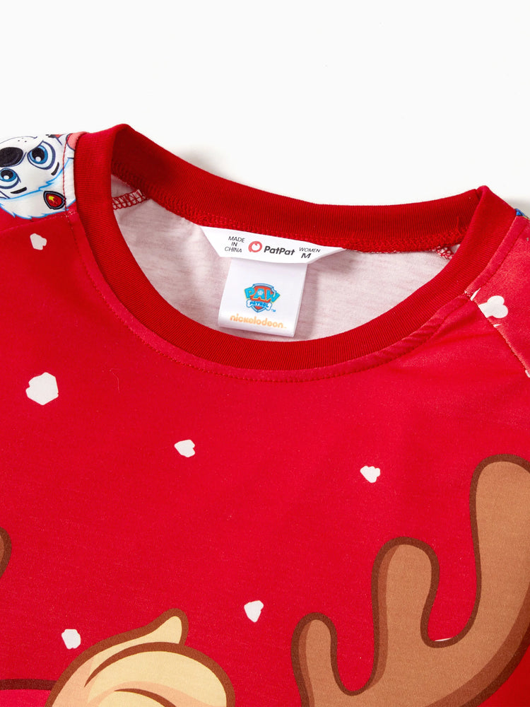 Ensemble pyjama assorti de Noël pour toute la famille Pat'Patrouille Chase et Marshall avec chaussettes de Noël 