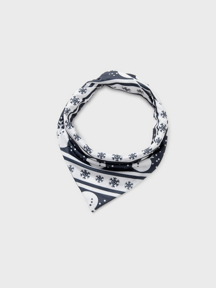 Pyjama de Noël assorti, motif bonhomme de neige, manches longues, chaussettes de Noël, gris foncé