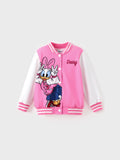 Disney Mickey and Friends Toddler/Kid Girl Daisy Lightweight Bomber Jacket Pink