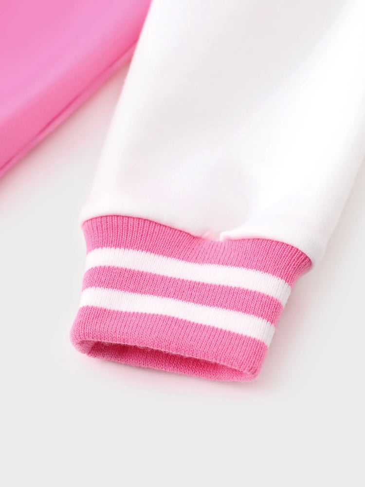 Disney Mickey and Friends Toddler/Kid Girl Daisy Lightweight Bomber Jacket Pink