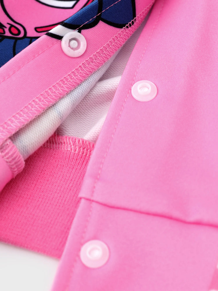 Disney Mickey and Friends Toddler/Kid Girl Daisy Lightweight Bomber Jacket Pink