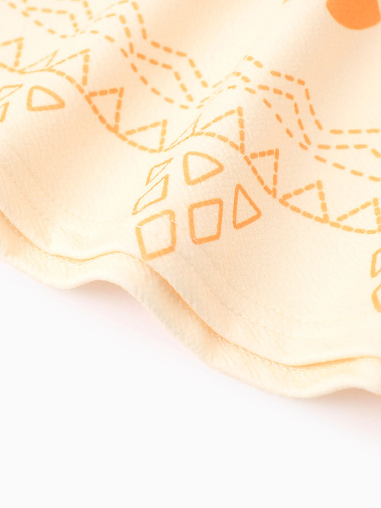 Ensemble 2 pièces princesse Disney Moana pour petite fille, cardigan à manches longues et robe orange