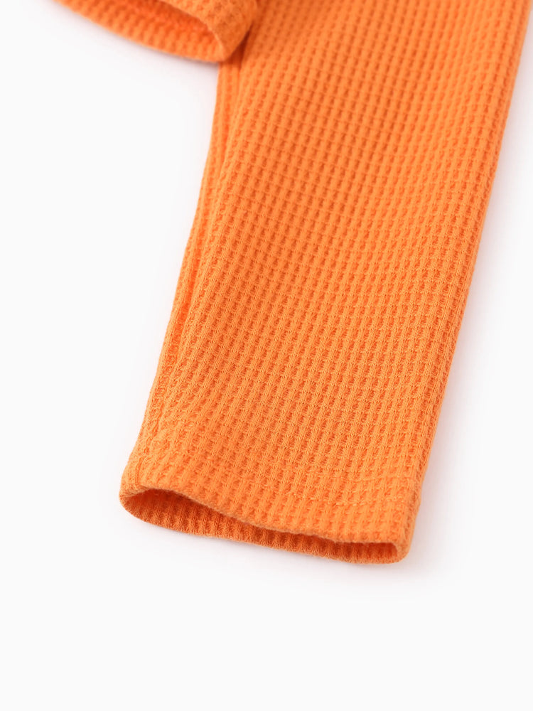 Ensemble 2 pièces princesse Disney Moana pour petite fille, cardigan à manches longues et robe orange