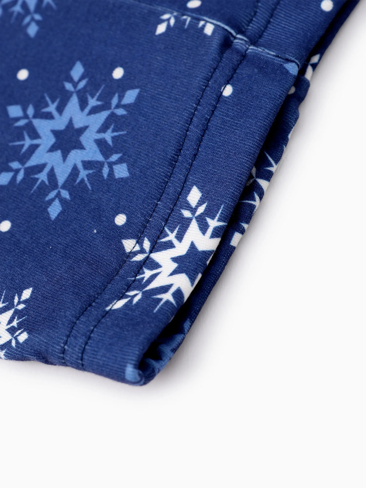 Disney Frozen Toddler Girl Elsa&Anna 2pcs Floral Flutter-sleeve Sweatshirt with Leggings Set DeepBlue