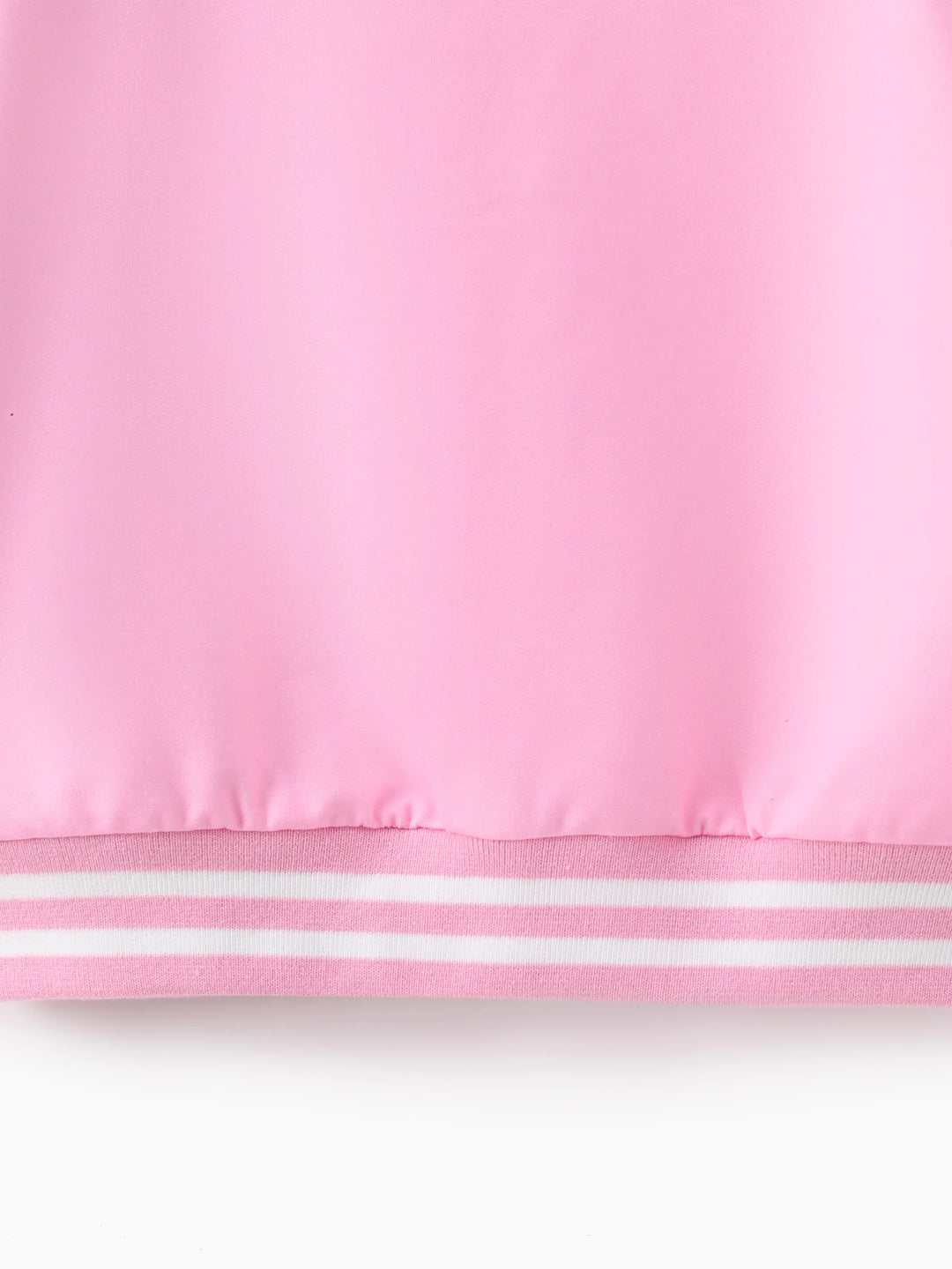 Barbie Outfit Mädchen Naia™ Buchstaben-Druck Farbblock Leichte Bomberjacke Rosa