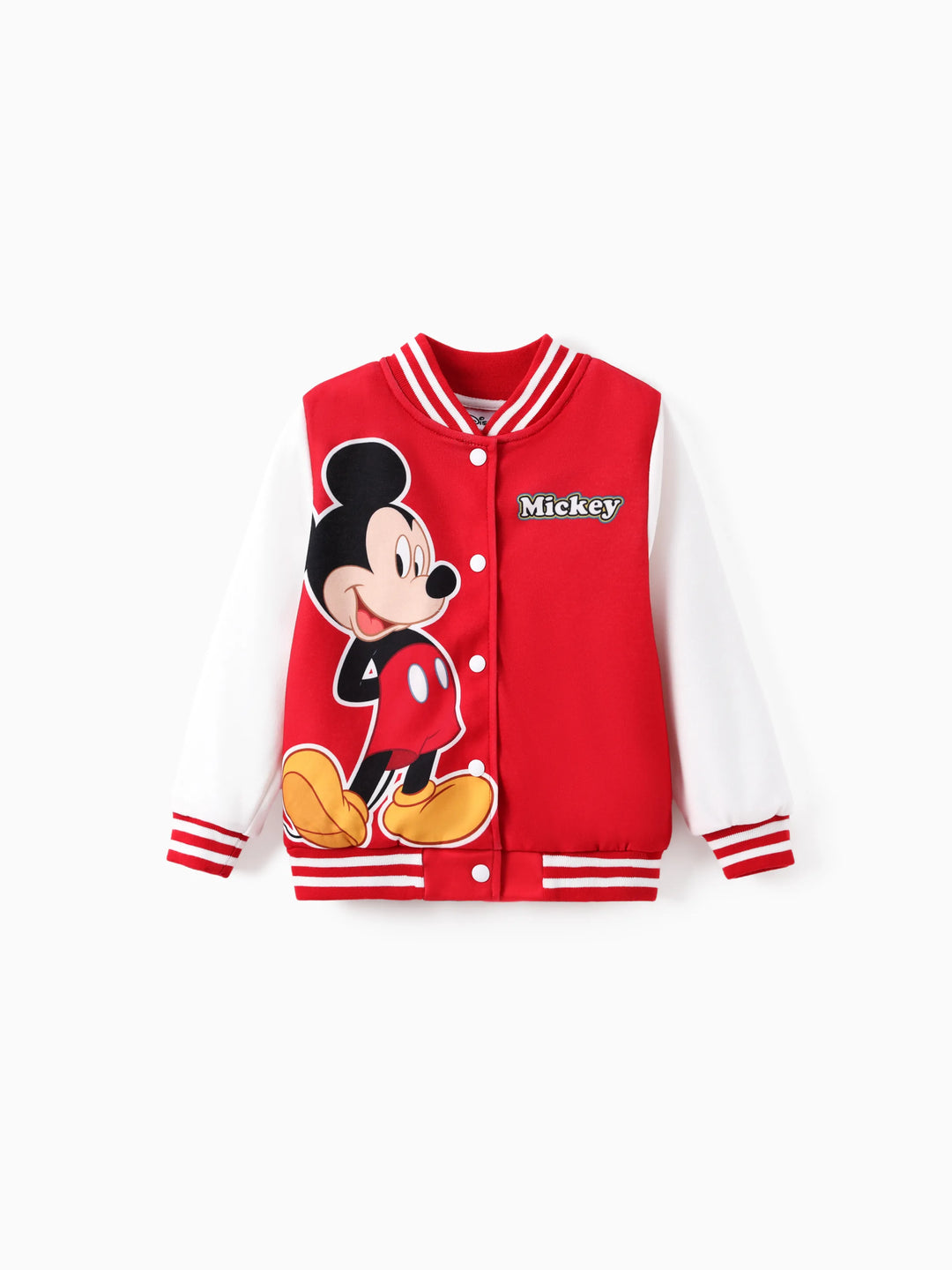 Disney Mickey und Freunde Jungen Mickey Leichte Bomberjacke Rot